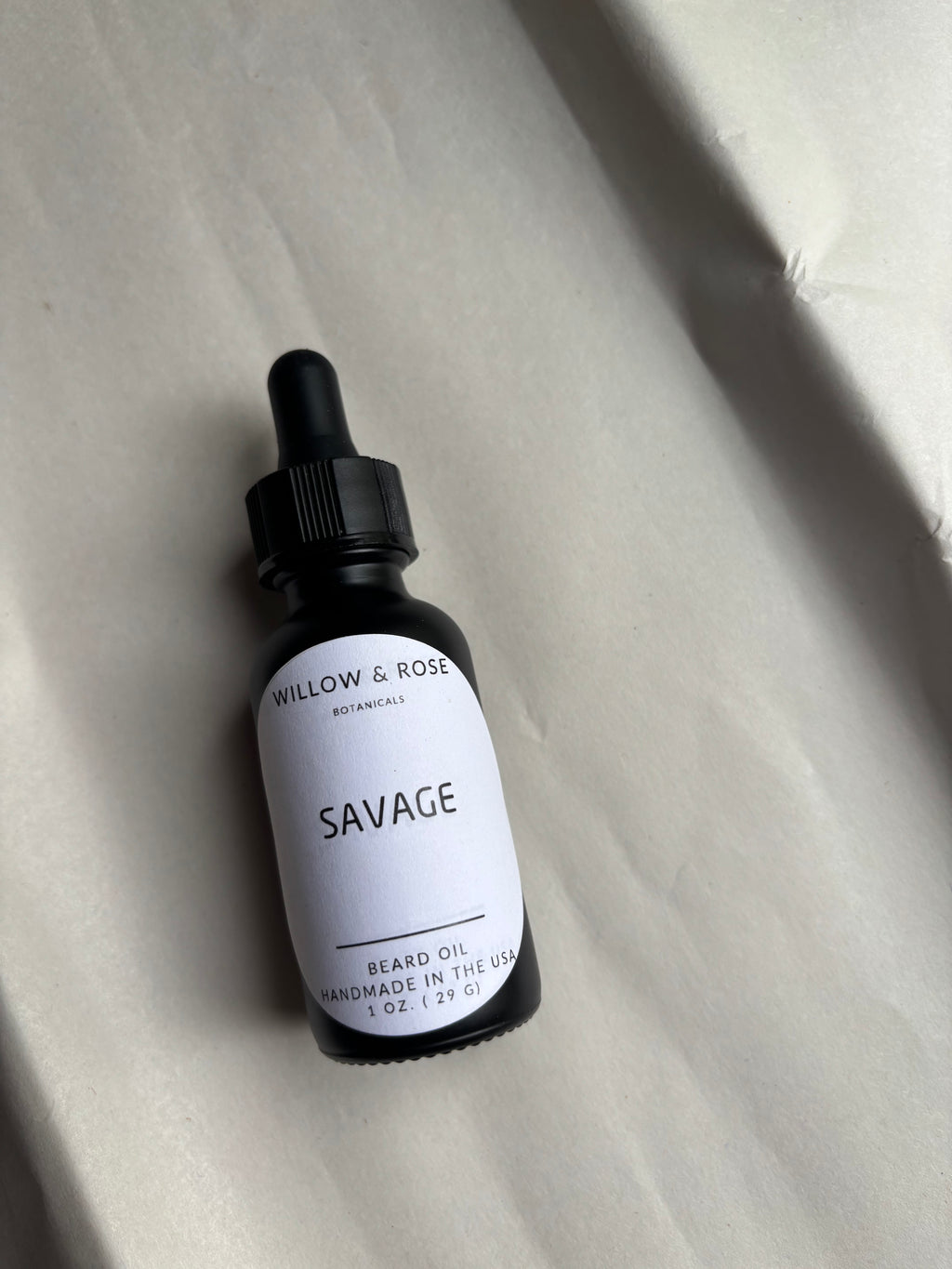 Savage Beard Oil - Willow&Rose Botanicals