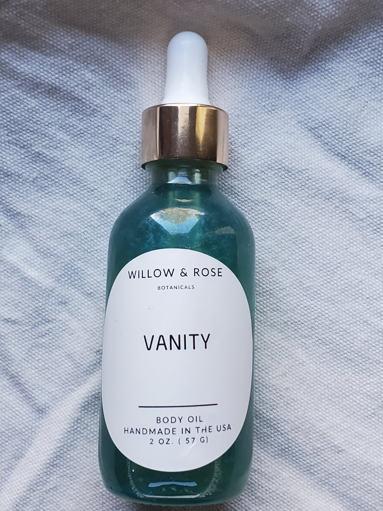 Vanity Body Oil - Willow&Rose Botanicals