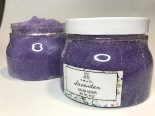 Lavender Sugar Scrub - Willow&Rose Botanicals